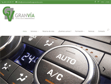 Tablet Screenshot of centromedicogranvia.com
